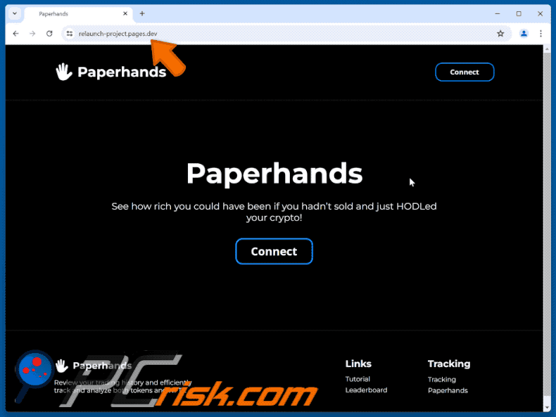 Appearance of Crypto Paper Hands scam
