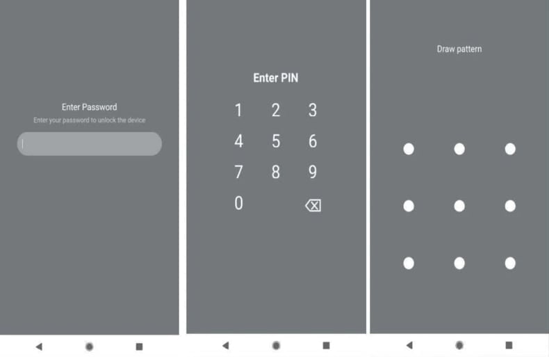 DoubleTrouble banking trojan interface for stealing lockscreen data