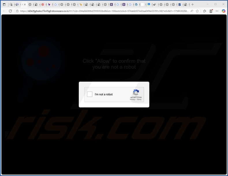 drovixzaro.co[.]in ads