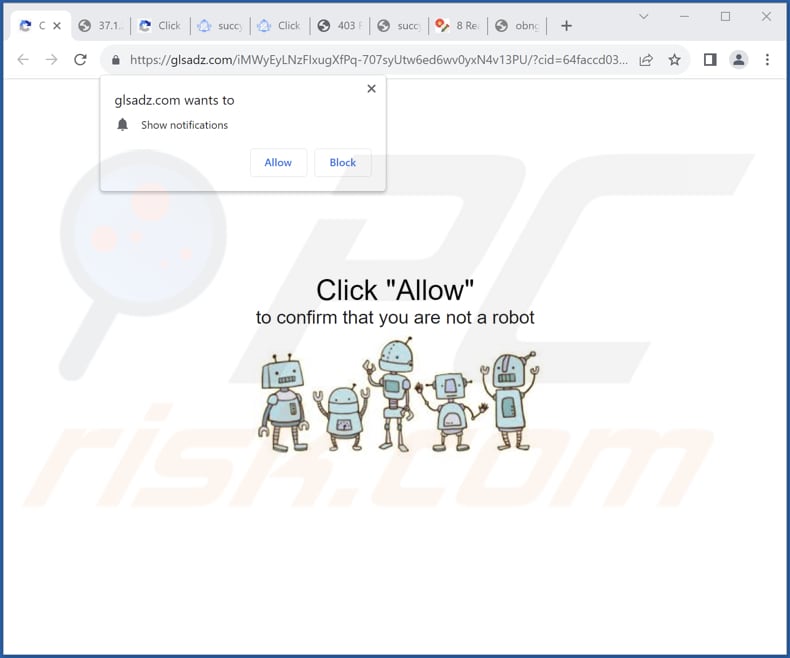 glsadz[.]com ads