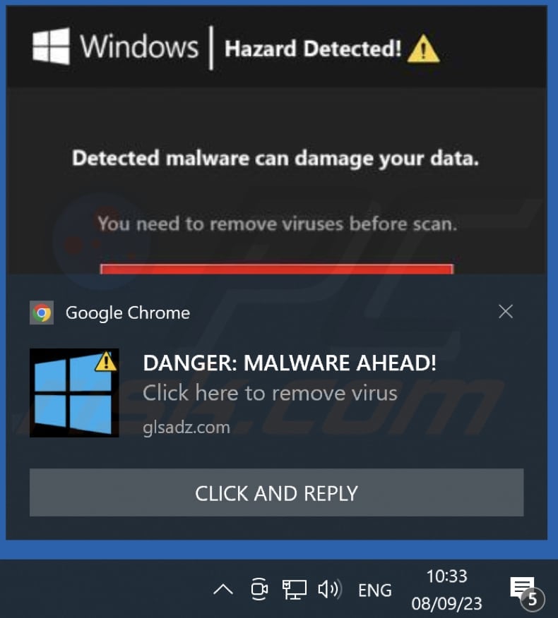 glsadz[.]com notification
