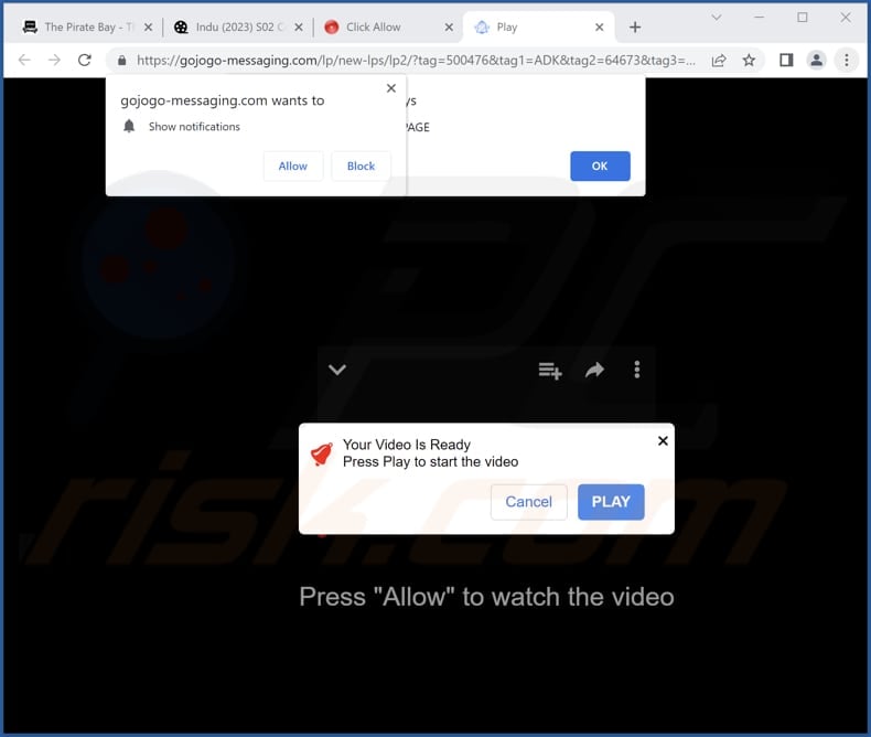 gojogo-messaging[.]com ads