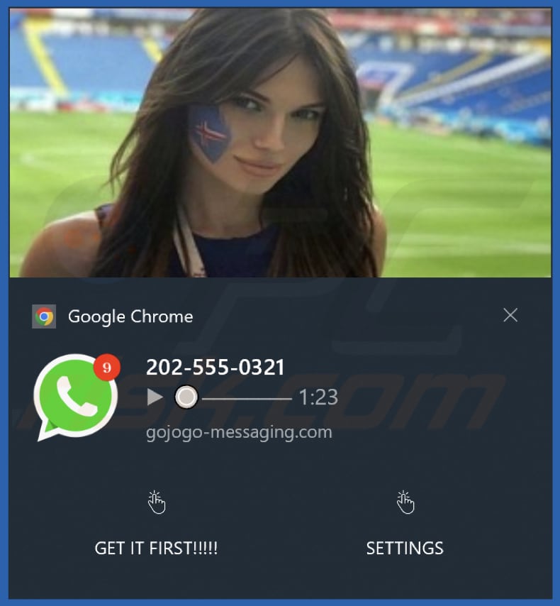 gojogo-messaging.com notification 2