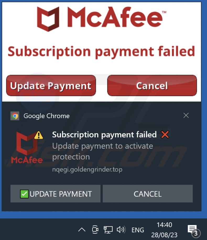 goldengrinder[.]top notification