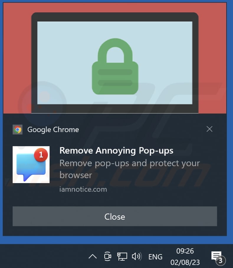 iamnotice[.]com notification