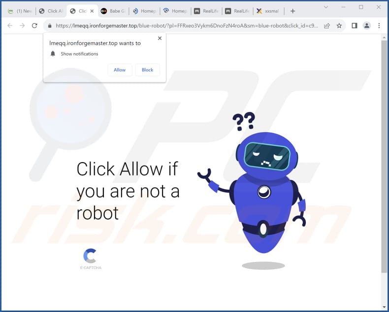 ironforgemaster[.]top ads