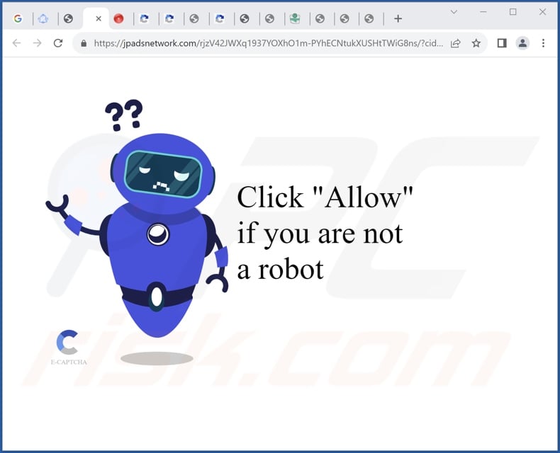jpadsnetwork[.]com pop-up redirects