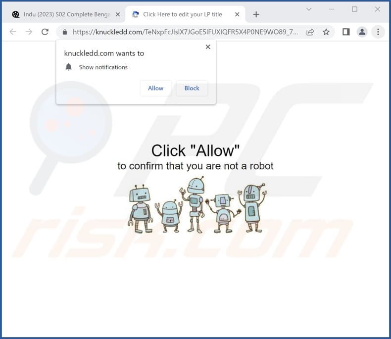 knuckledd[.]com ads