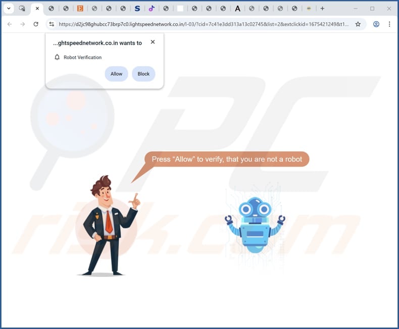 lightspeednetwork.co[.]in ads