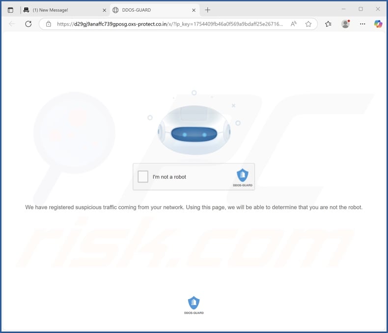 oxs-protect.co[.]in pop-up redirects