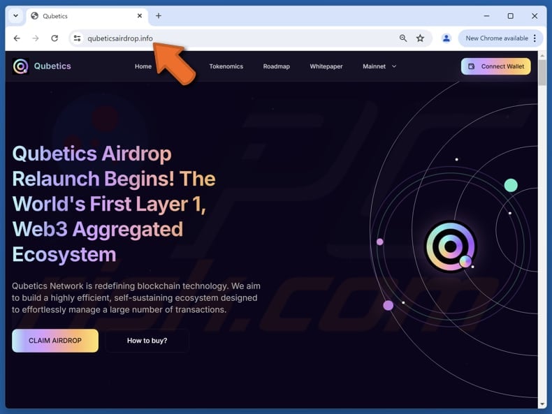 Qubetics Airdrop scam