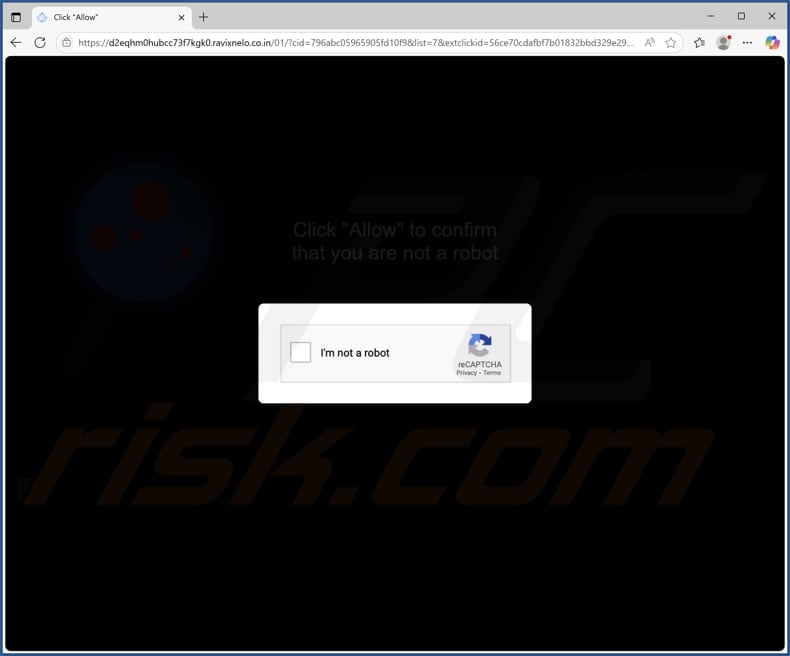 ravixnelo.co[.]in ads