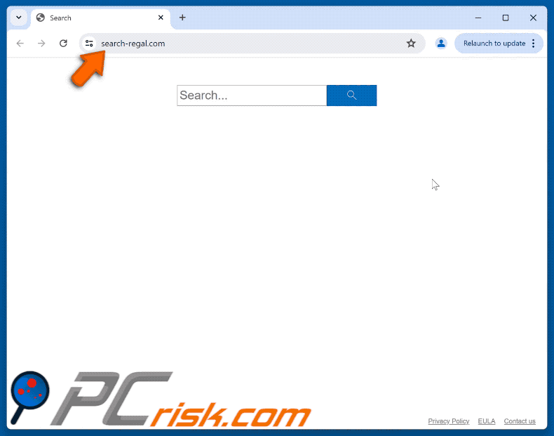 search-regal.com redirects to bing.com via searches-r-fun.com