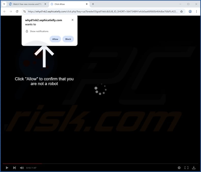 sephicatielly[.]com ads