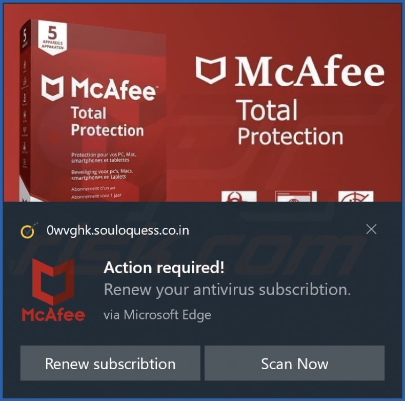 Ad delivered by the souloquess.co[.]in webpage