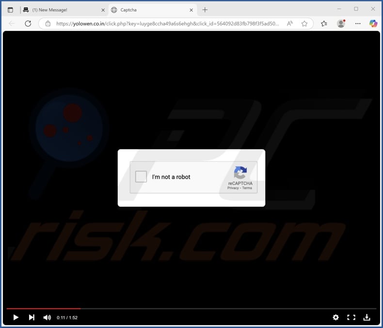 yolowen.co[.]in pop-up redirects