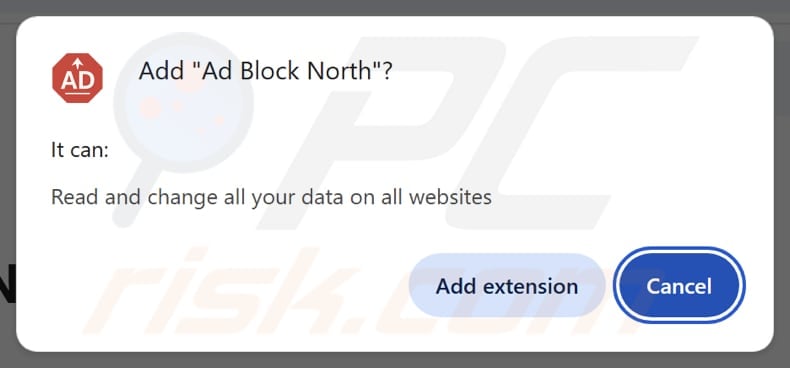 Ad Block North adware permissions