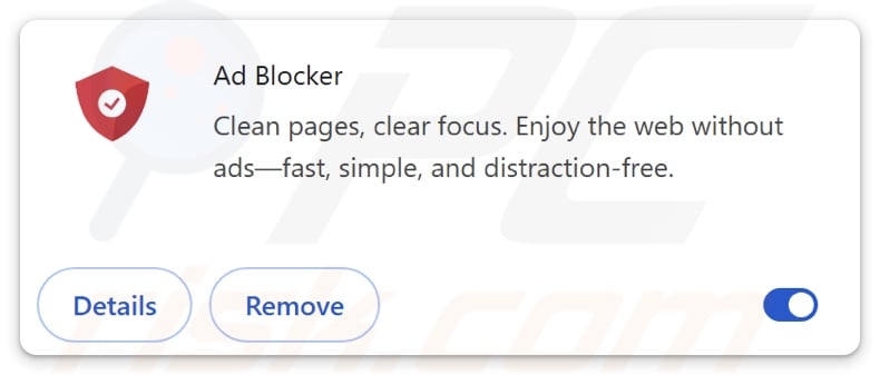 Ad Blocker adware