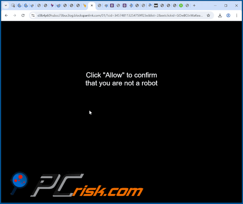 blockspanlink[.]com website appearance (GIF)