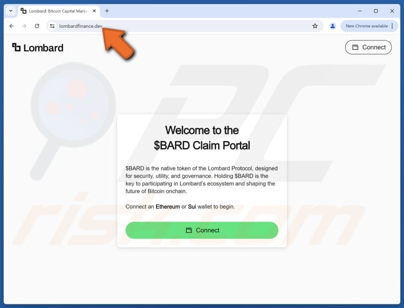 Claim Lombard ($BARD) scam