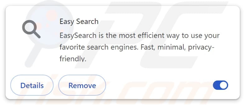 easy-search.pro browser hijacker