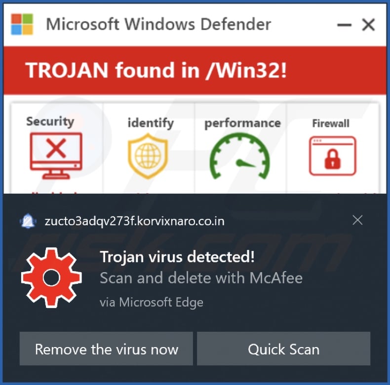 Ad delivered by the korvixnaro.co[.]in webpage