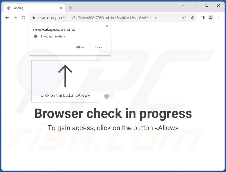 news-cakuge[.]cc pop-up redirects