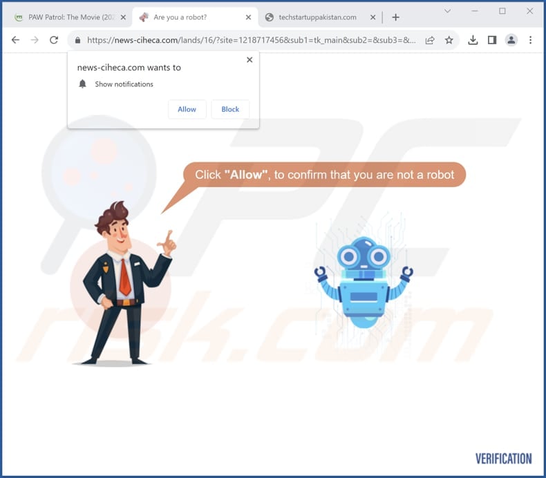 news-ciheca[.]com ads