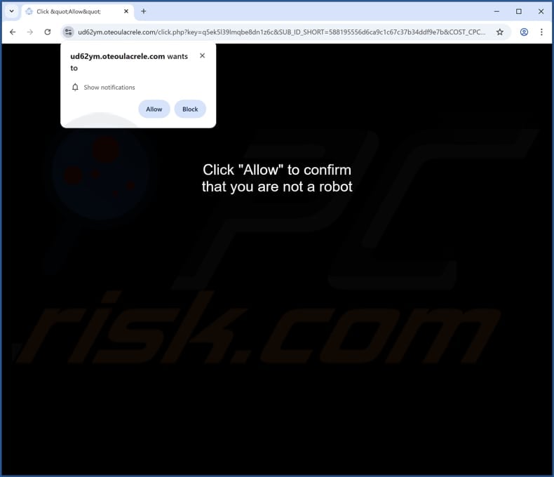 oteoulacrele[.]com ads