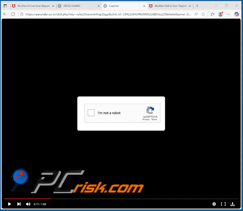 perundol.co[.]in website appearance (GIF)