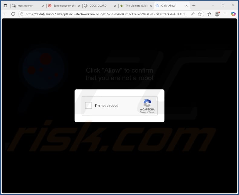 securetechworkflow.co[.]in ads