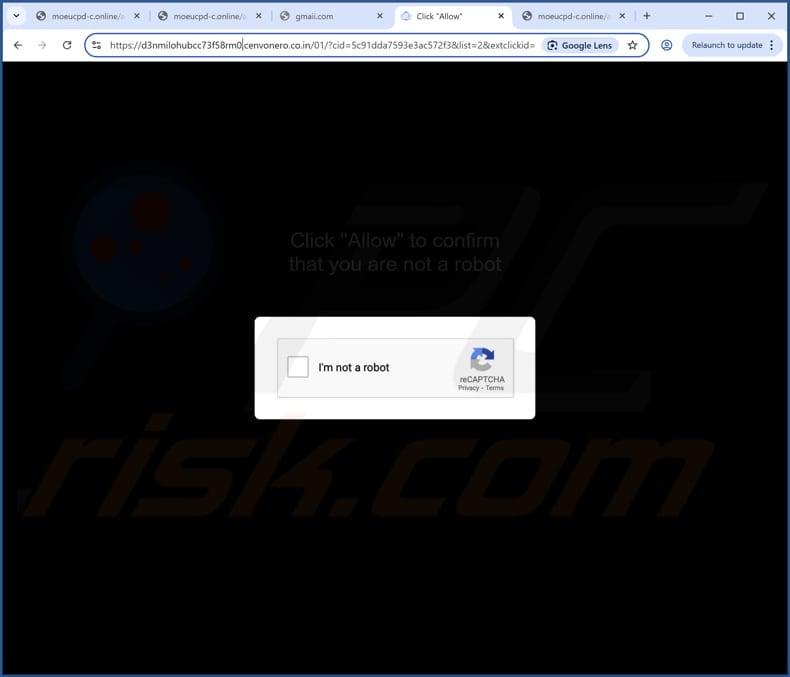 cenvonero.co[.]in ads