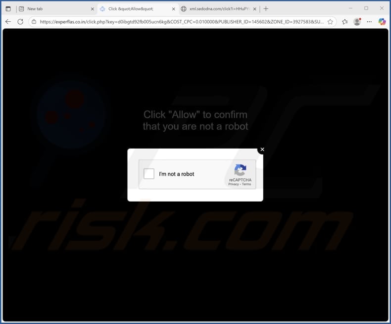 experflas.co[.]in ads