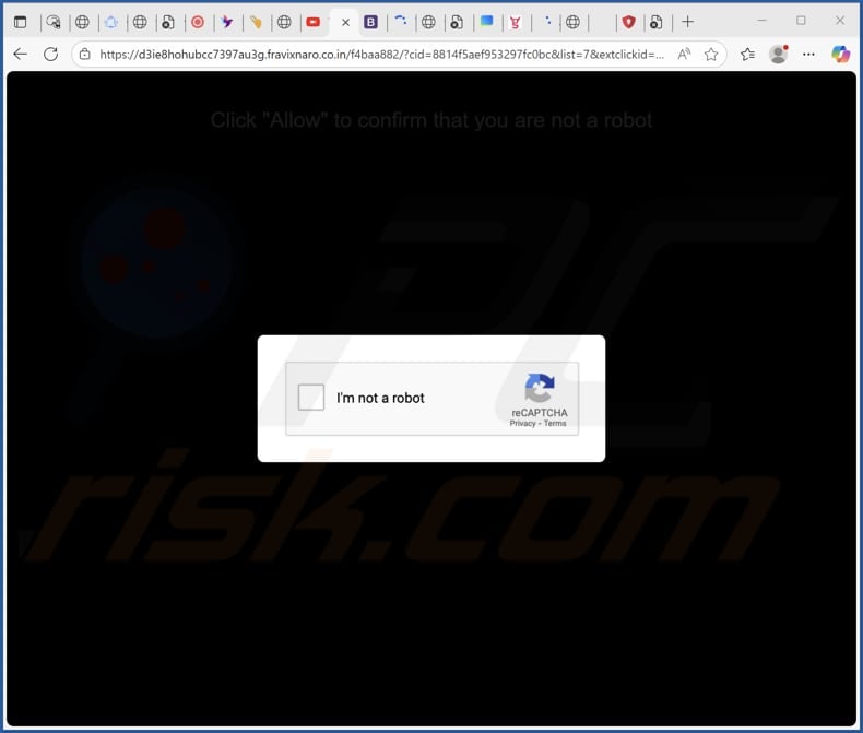 fravixnaro.co[.]in ads