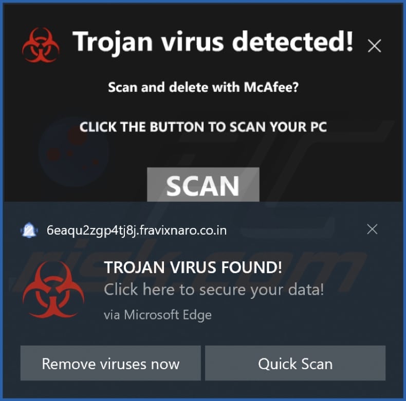 fravixnaro.co[.]in notification