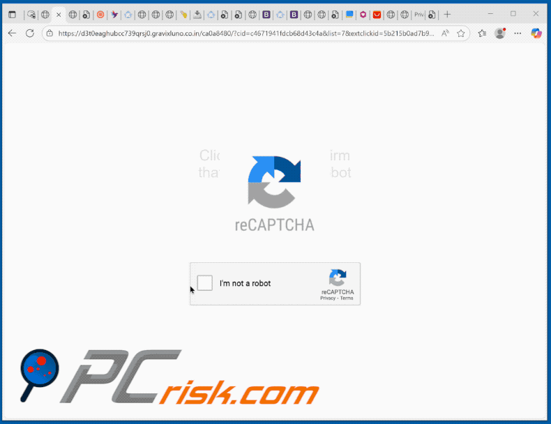 gravixluno.co[.]in website appearance (GIF)
