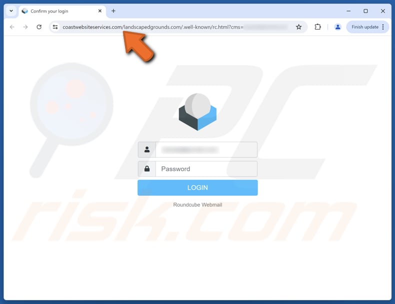 IT Helpdesk Support Email Scam fake website