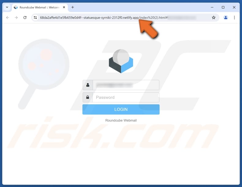 Mandatory System Upgrade Email Scam phishing page