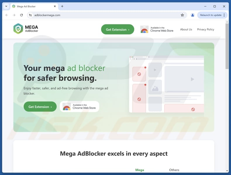 Mega Ad Blocker promoter 2