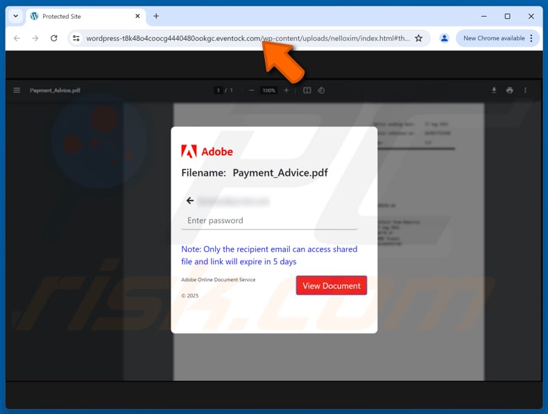 Mismatch Between Purchase Order And Invoice Email Scam fake site
