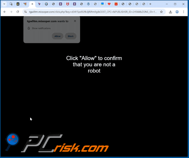missoper[.]com website appearance (GIF)