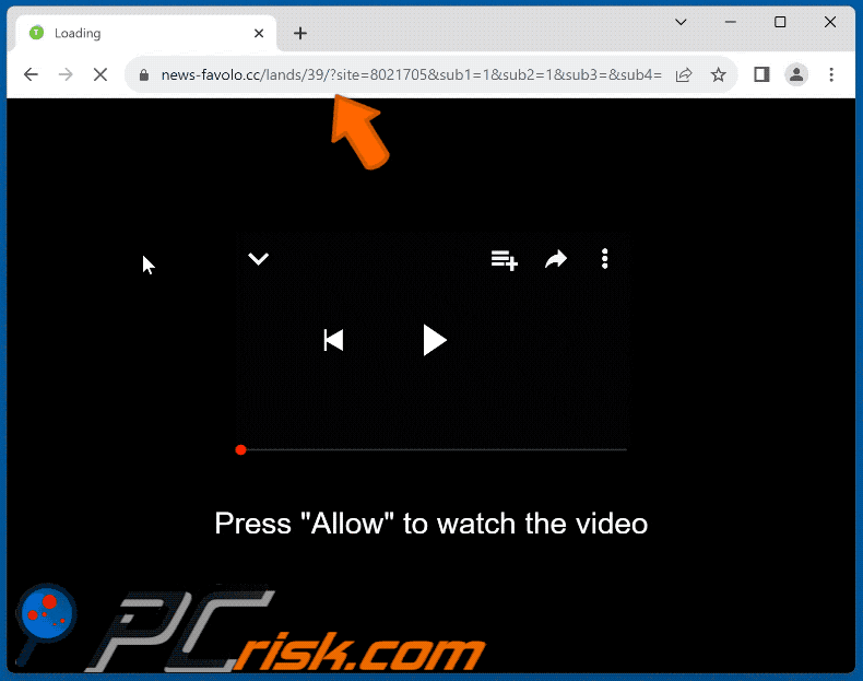 news-favolo[.]cc website appearance (GIF)