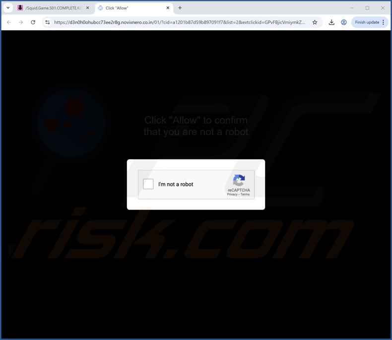 novixnero.co[.]in ads