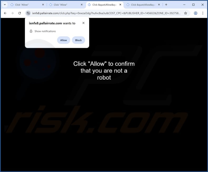 pallairrate[.]com ads