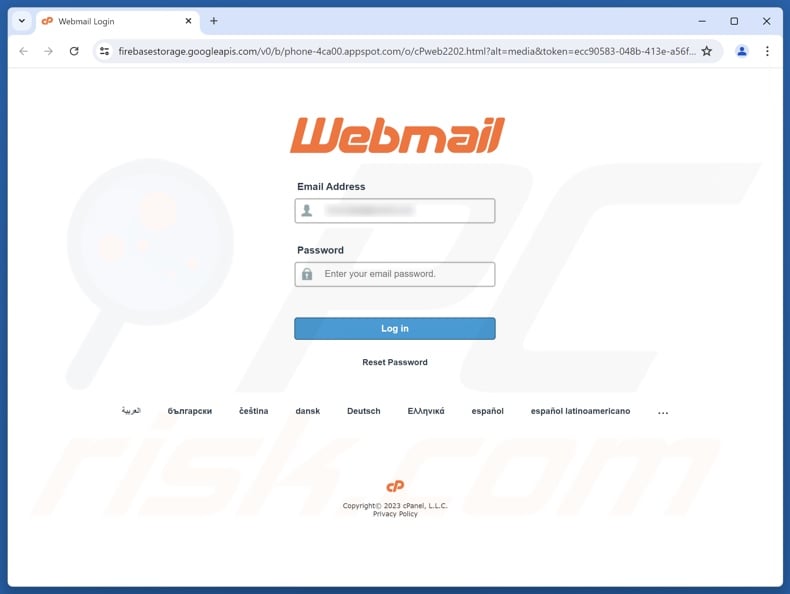 Review Your Recent Activity scam email promoted phishing site