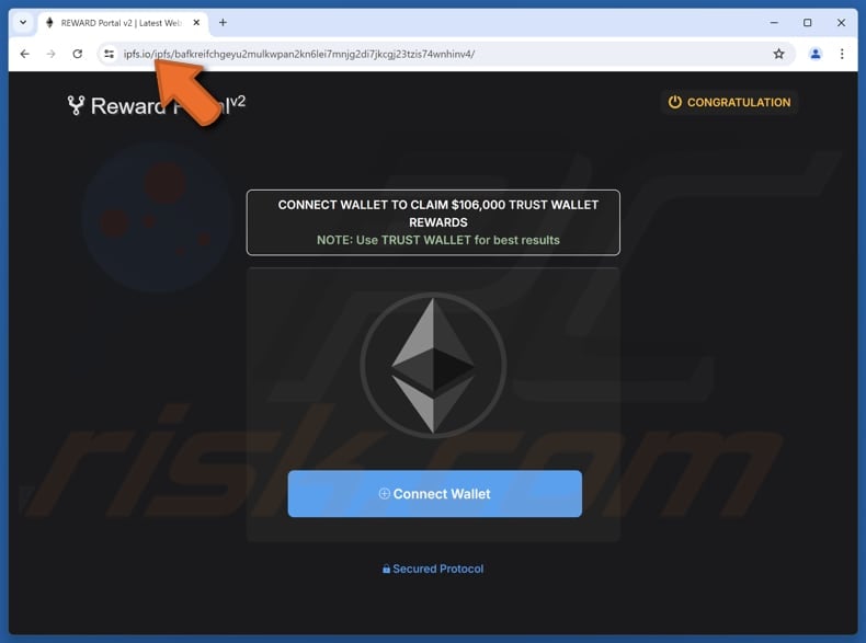 Reward Portal scam scam