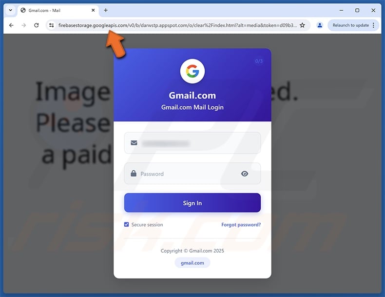 Routine Account Check scam email promoted phishing site
