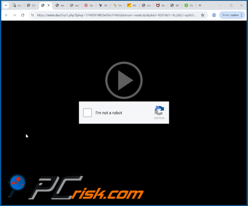 xetat[.]sbs website appearance (GIF)
