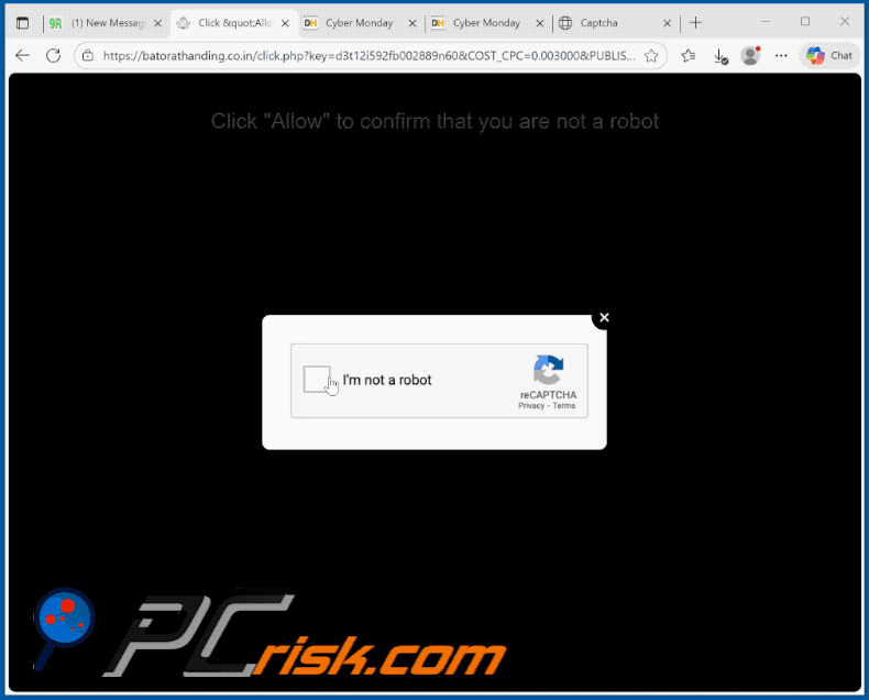 batorathanding.co[.]in website appearance (GIF)