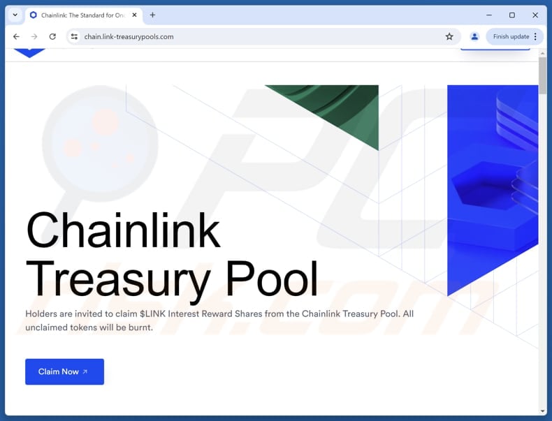 Chainlink Treasury Pool scam